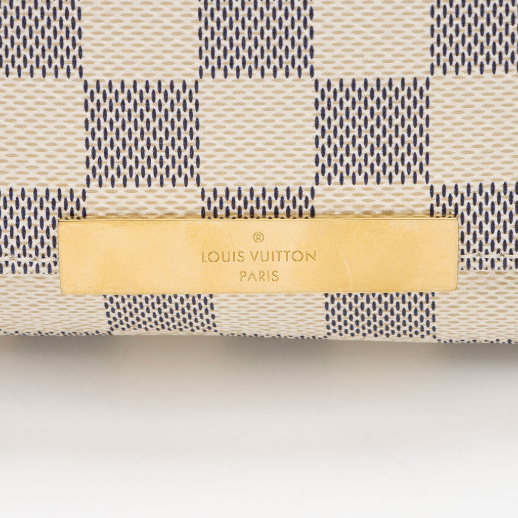 Louis Vuitton Damier Azur Favorite PM Shoulder Bag (SHF-MPD8aX)