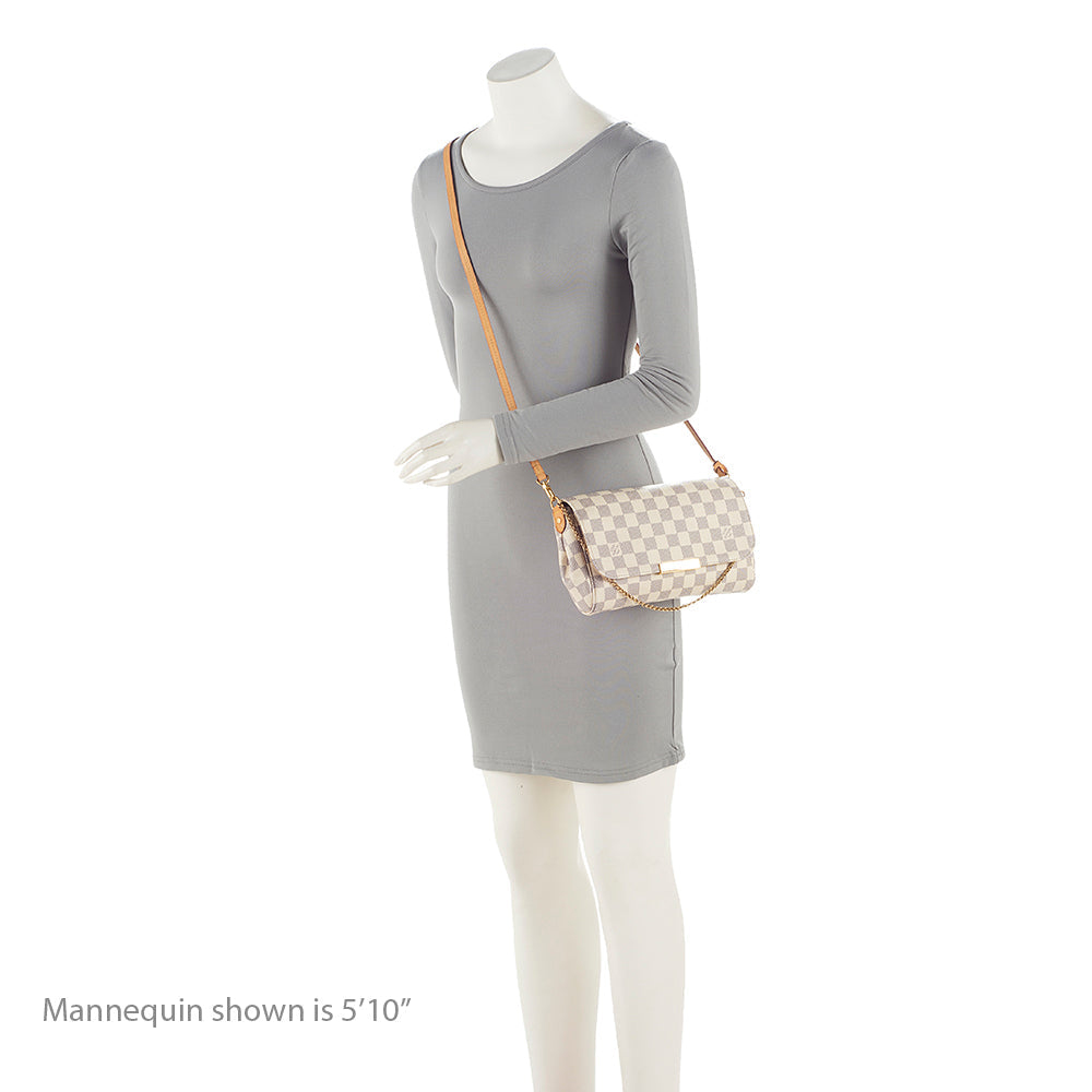 Louis Vuitton Damier Azur Favorite PM Shoulder Bag
