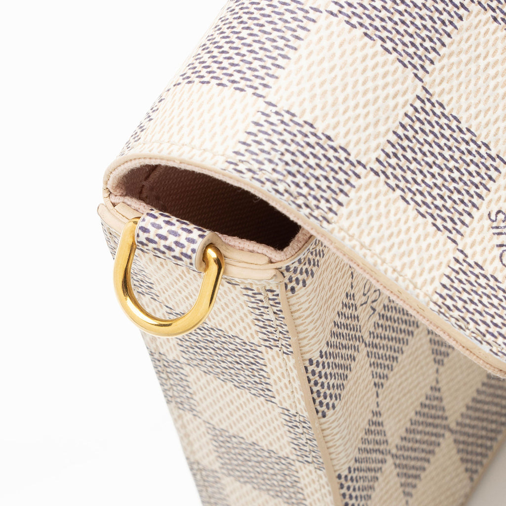 Louis Vuitton Damier Azur Felicie Pochette - FINAL SALE (SHF-z9jSY5)