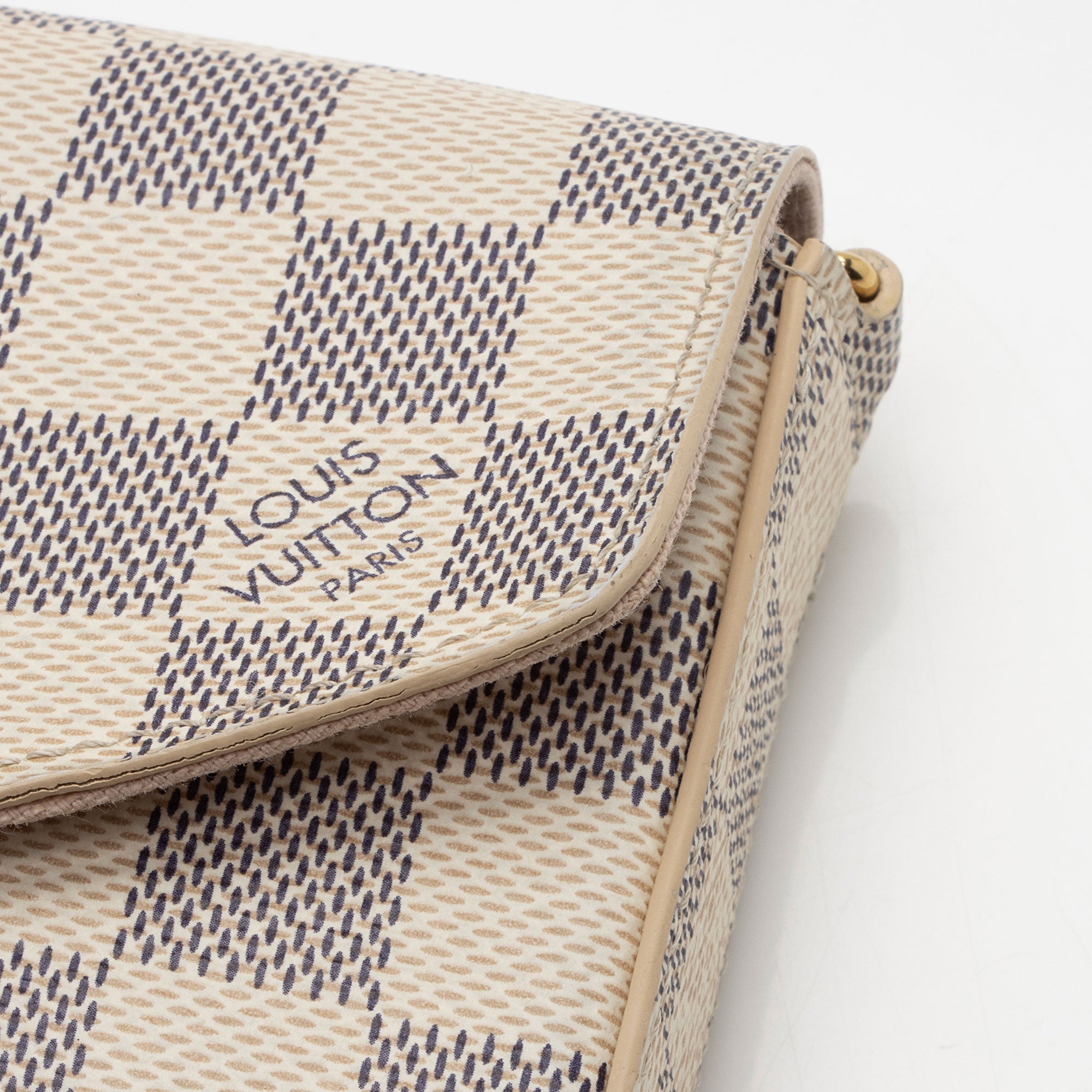 Louis Vuitton Damier Azur Felicie Pochette - FINAL SALE (SHF-z9jSY5)