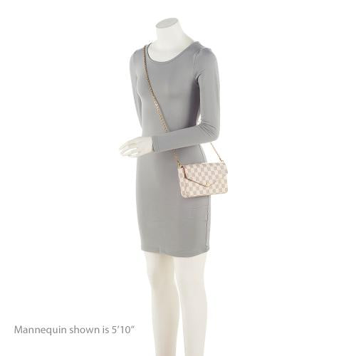 Louis Vuitton Damier Azur Felicie Pochette (SHF-22804)