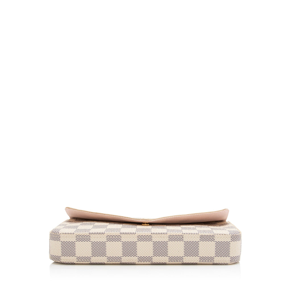 Louis Vuitton Damier Azur Felicie Pochette (SHF-8g6tV7)