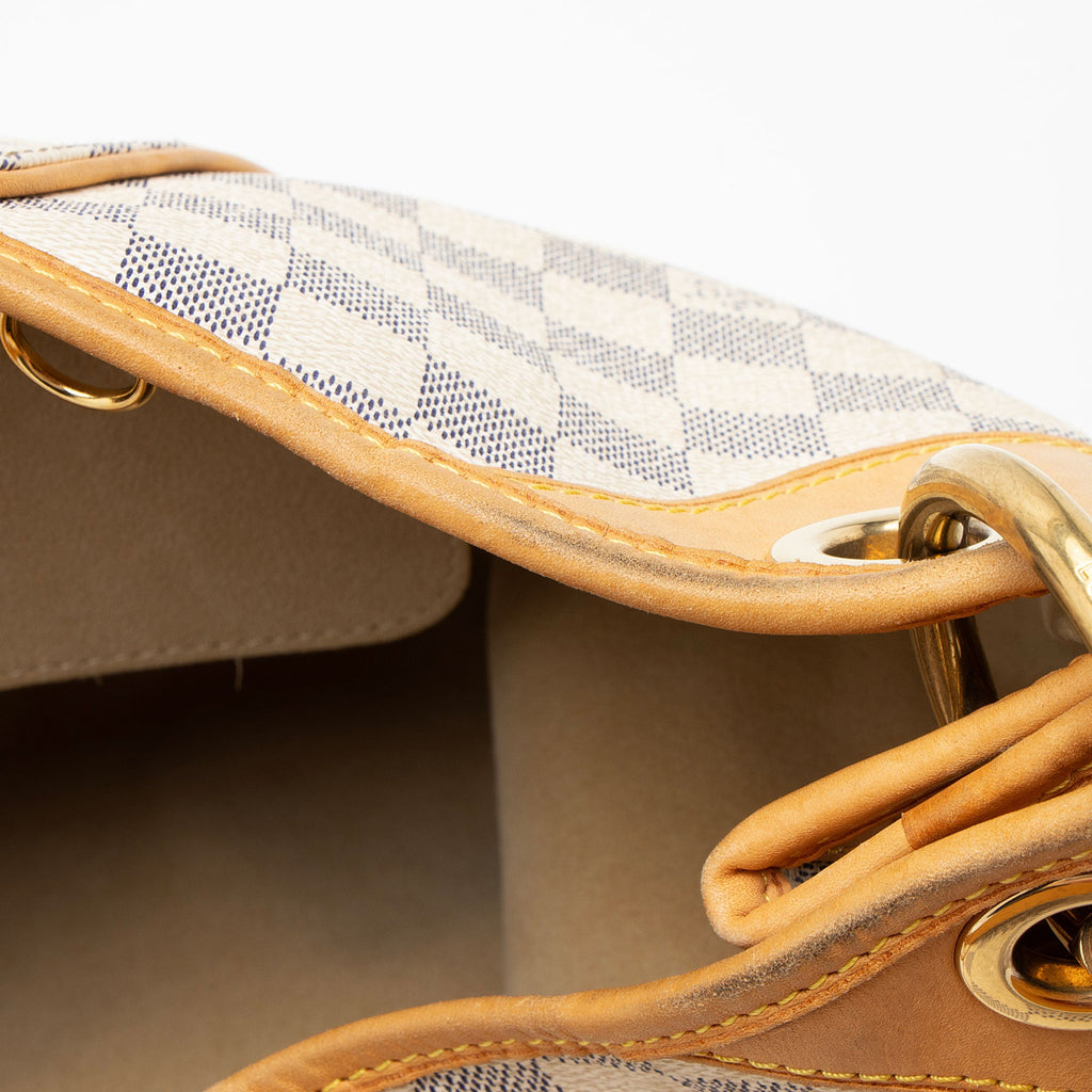 Louis Vuitton Damier Azur Galliera GM Shoulder Bag