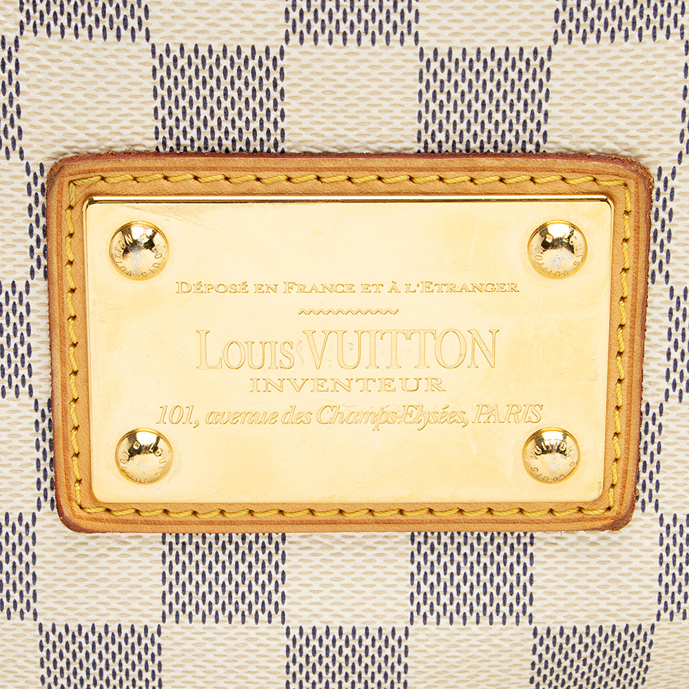 Louis Vuitton Damier Azur Galliera PM Shoulder Bag - FINAL SALE (SHF-20151)