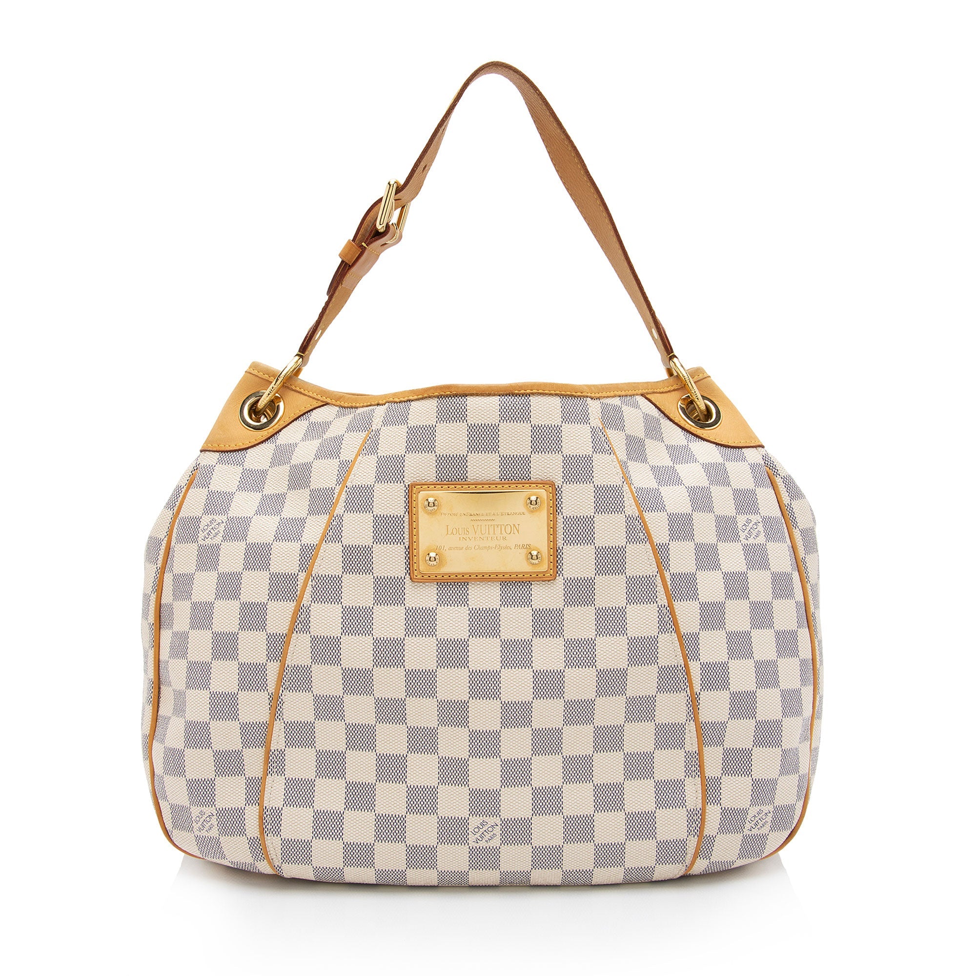 Louis Vuitton Damier Azur Galliera PM Shoulder Bag (SHF-VzGZLH)
