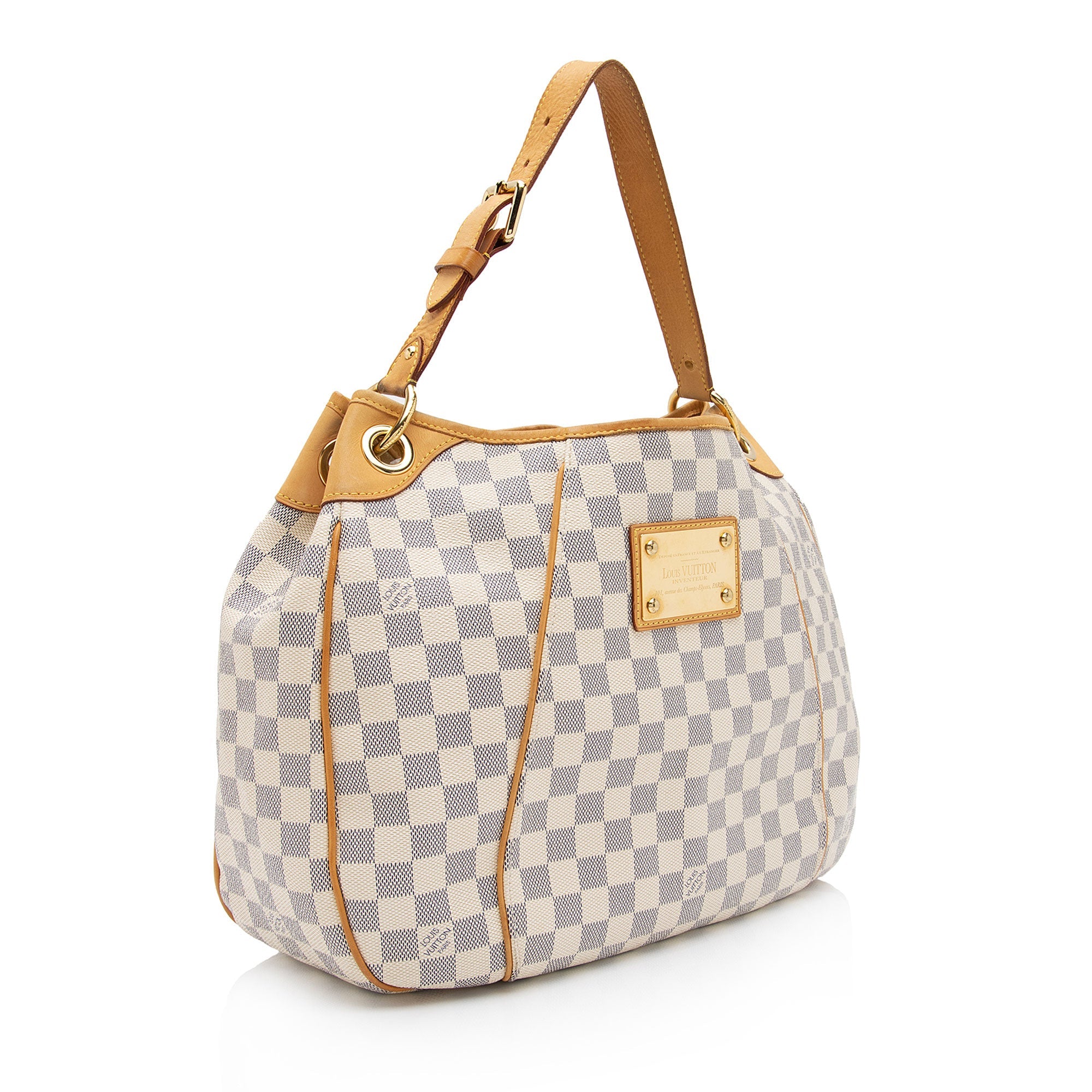 Louis Vuitton Damier Azur Galliera PM Shoulder Bag (SHF-VzGZLH)