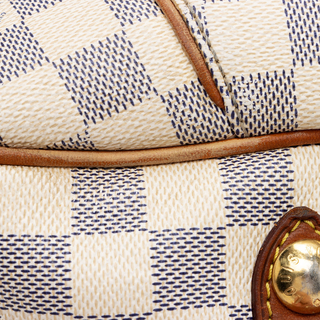 Louis Vuitton Damier Azur Galliera PM Shoulder Bag (SHF-cceuZb)