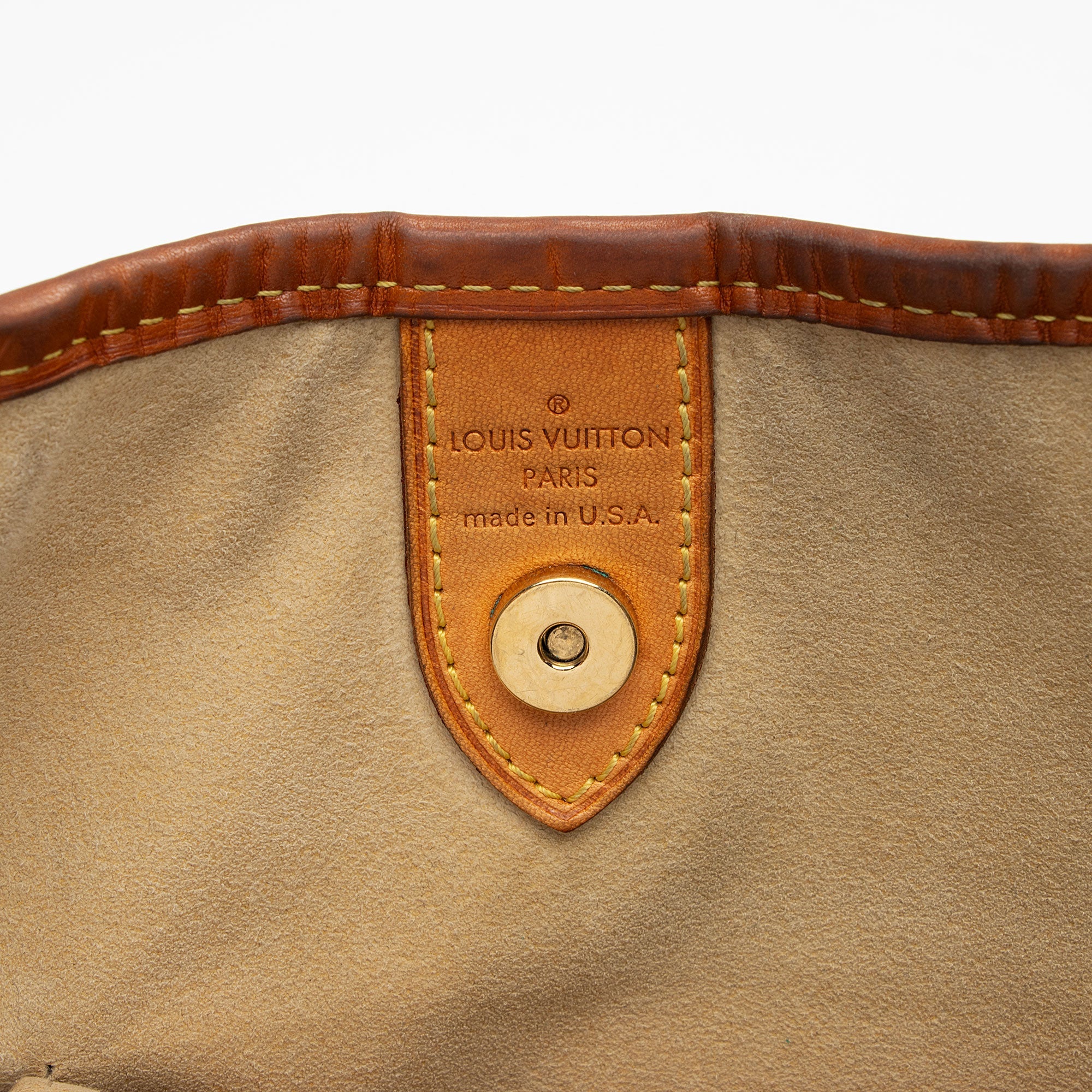 Louis Vuitton Damier Azur Galliera PM Shoulder Bag (SHF-cceuZb)