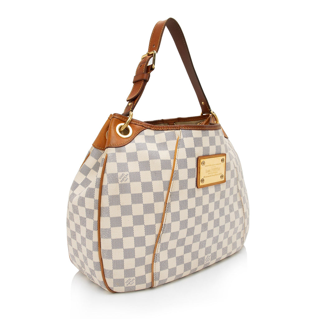 Louis Vuitton Damier Azur Galliera PM Shoulder Bag (SHF-cceuZb)