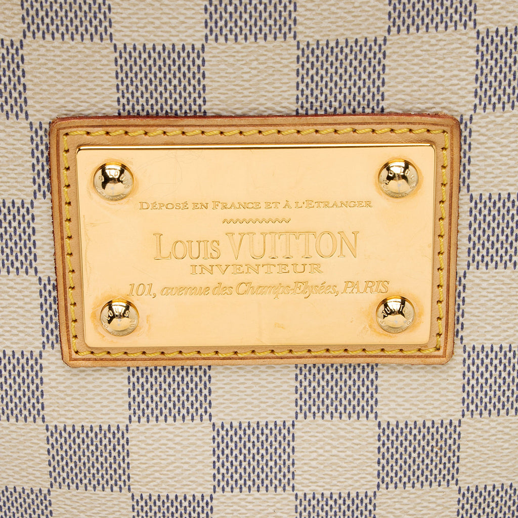 Louis Vuitton Damier Azur Galliera PM Shoulder Bag (SHF-IysZik)