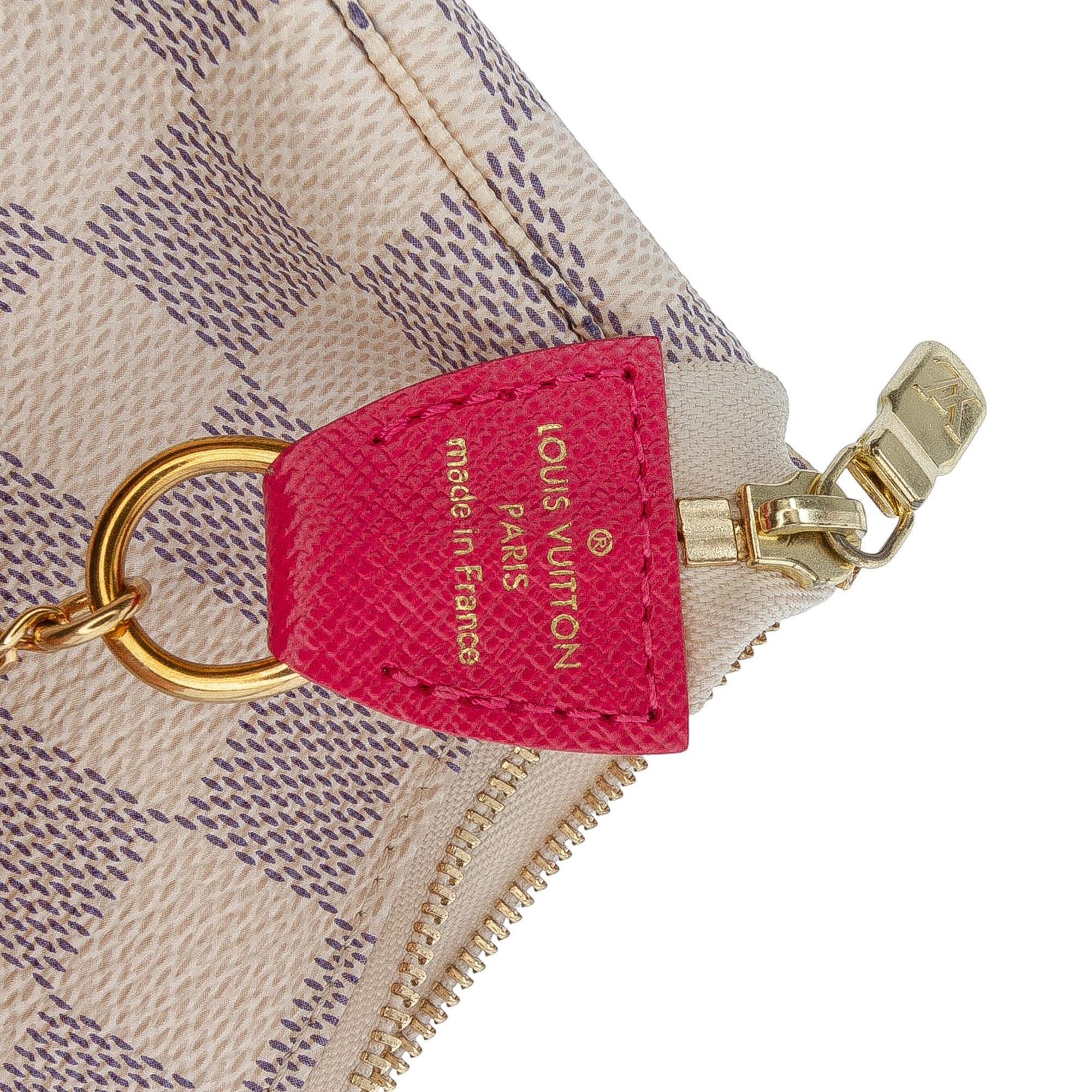 Louis Vuitton Damier Azur Giraffe Mini Pochette Accessoires