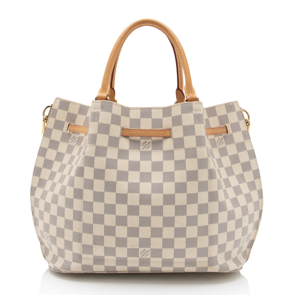 Louis Vuitton Damier Azur Girolata Tote (SHF-2cIloB)