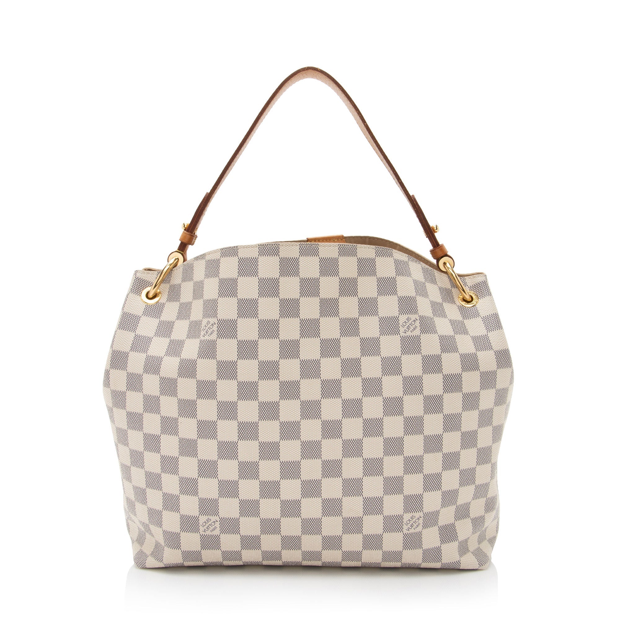 Louis Vuitton Damier Azur Graceful PM Hobo (SHF-4ndFPX)