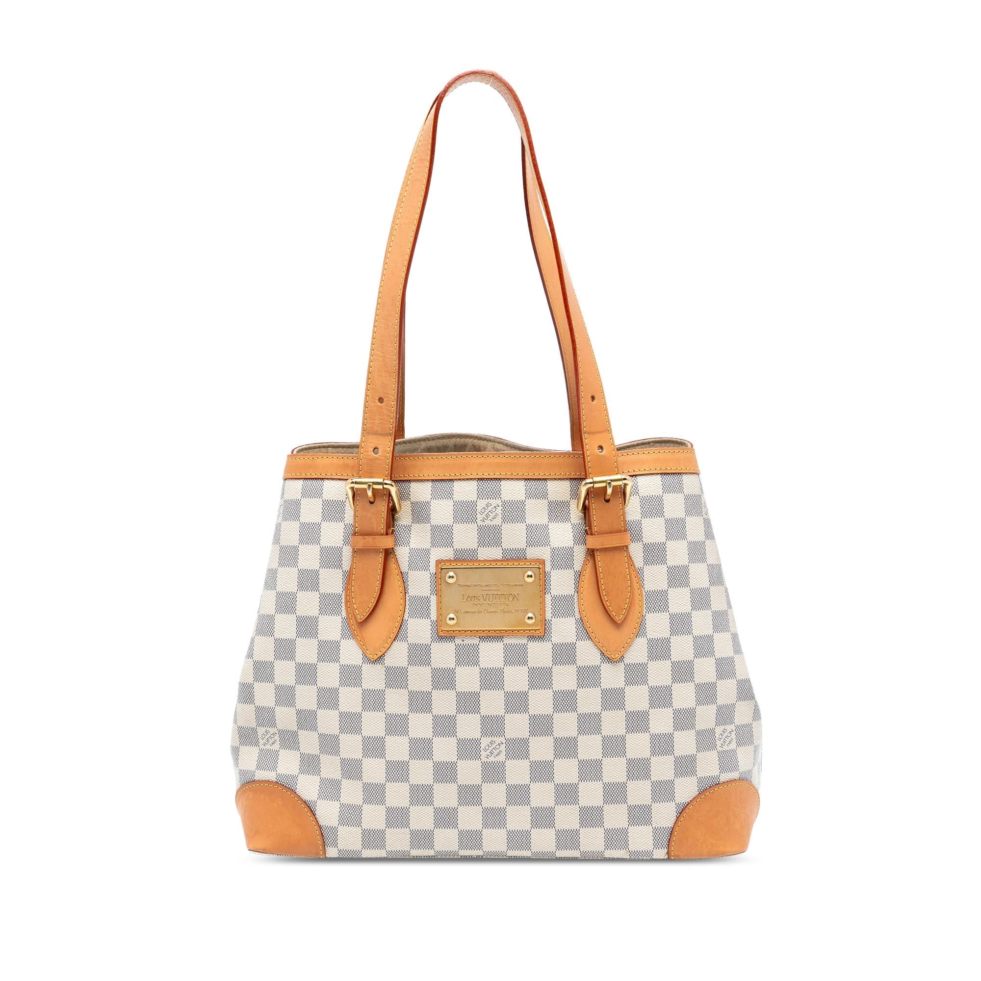 Louis Vuitton Damier Azur Hampstead MM