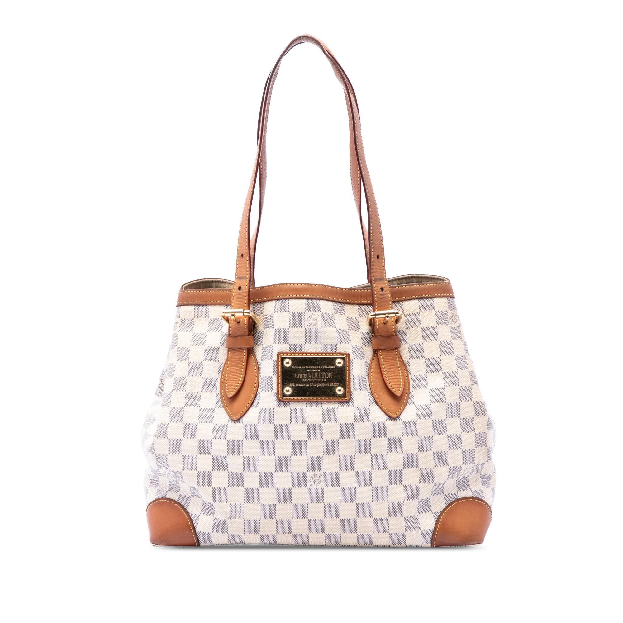 Louis Vuitton Damier Azur Hampstead MM