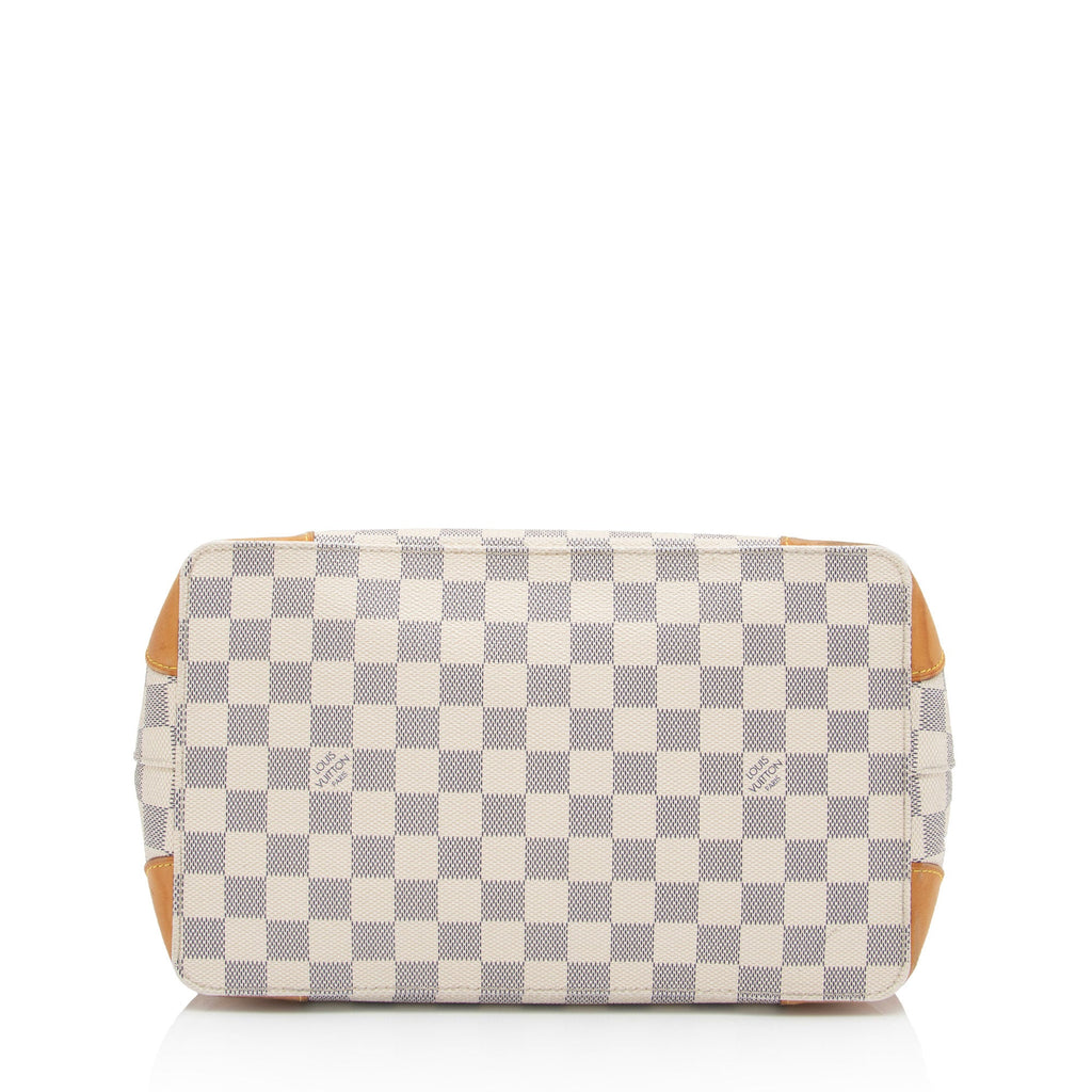 Louis Vuitton Damier Azur Hampstead PM Tote (SHF-ZB6XJS)
