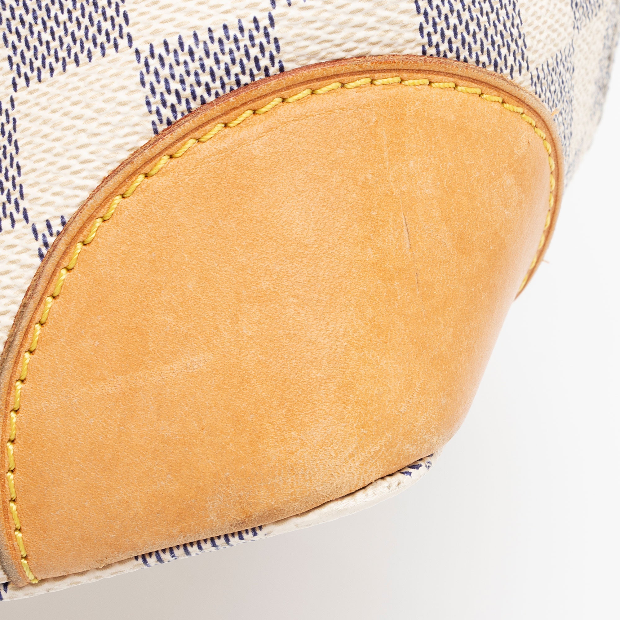 Louis Vuitton Damier Azur Hampstead PM Tote (SHF-04cfi0)