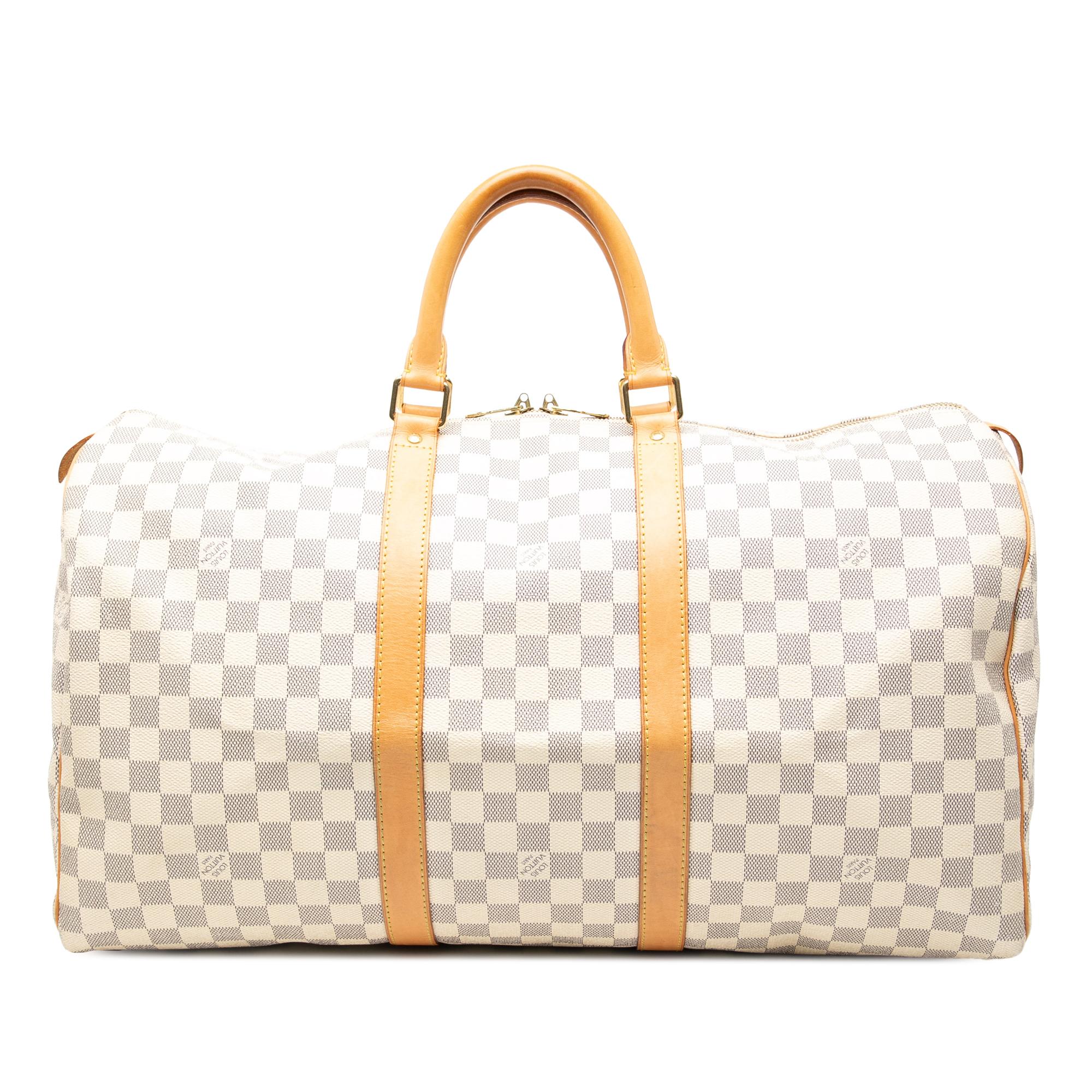 Louis Vuitton Damier Azur Keepall 50