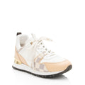 Louis Vuitton Damier Azur Leather Run Away Sneakers - Size 6 / 36