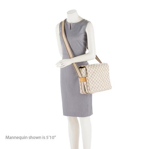 Louis Vuitton Damier Azur Naviglio Messenger Bag (SHF-FfGlsH)