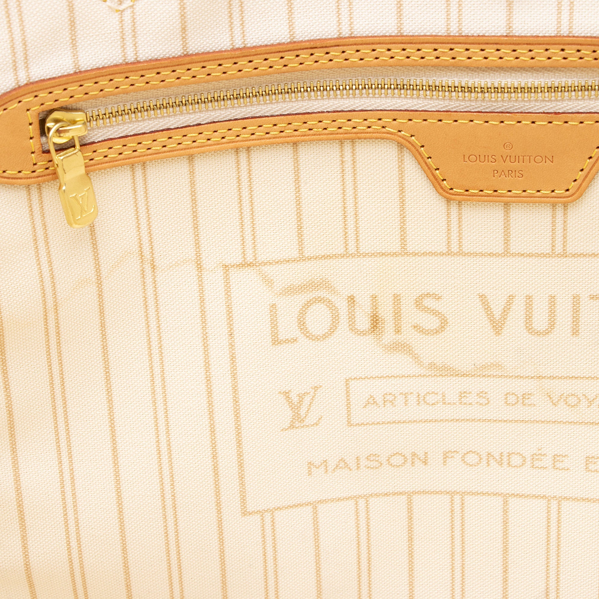 Louis Vuitton Damier Azur Neverfull GM Tote
