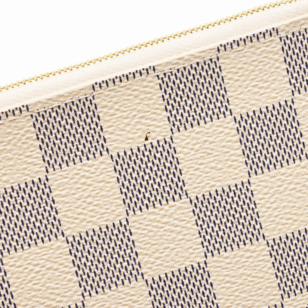 Louis Vuitton Damier Azur Neverfull MM Pochette (SHF-QQNLhH)