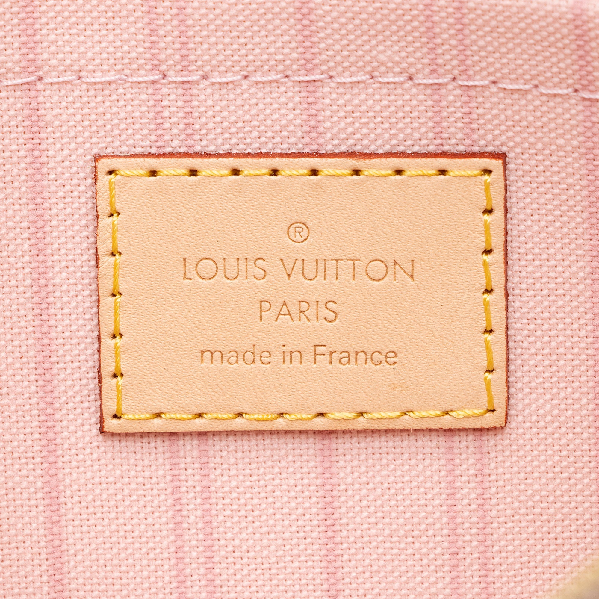 Louis Vuitton Damier Azur Neverfull MM Pochette (SHF-9Dt044)