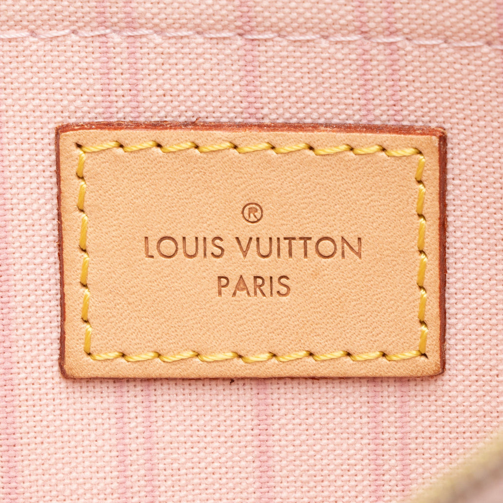 Louis Vuitton Damier Azur Neverfull MM Pochette (SHF-GfJO9g)