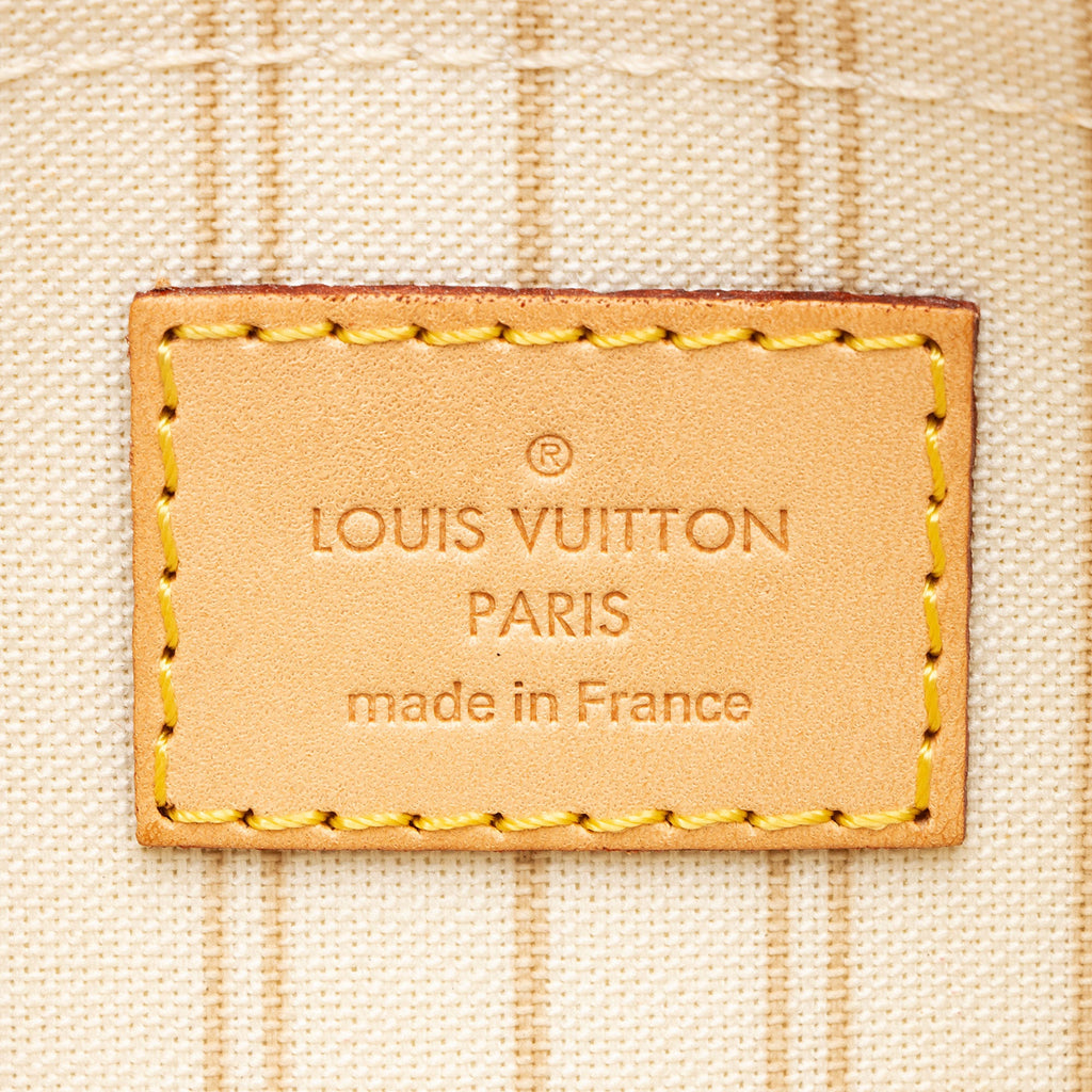 Louis Vuitton Damier Azur Neverfull MM Pochette