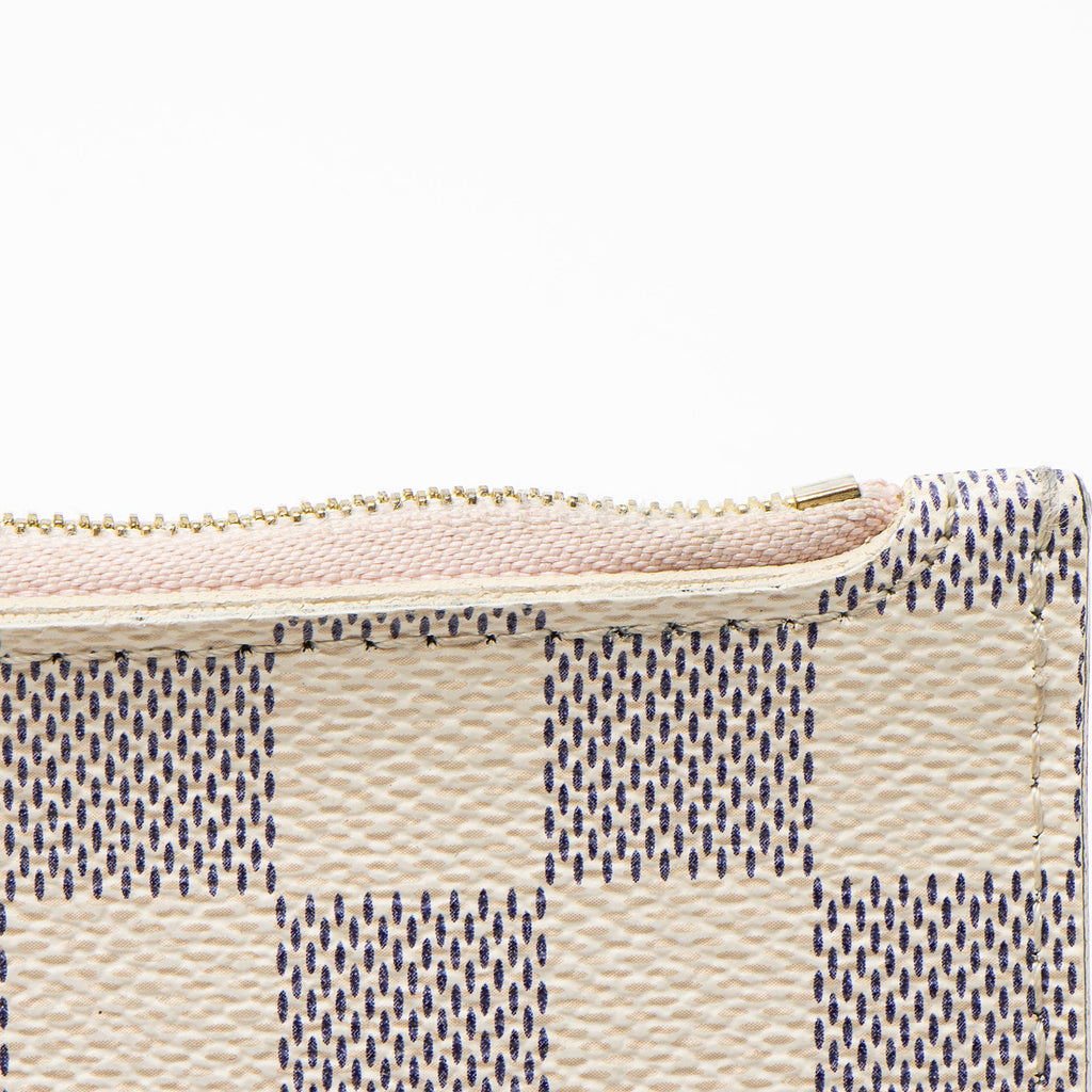 Louis Vuitton Damier Azur Neverfull MM Pochette