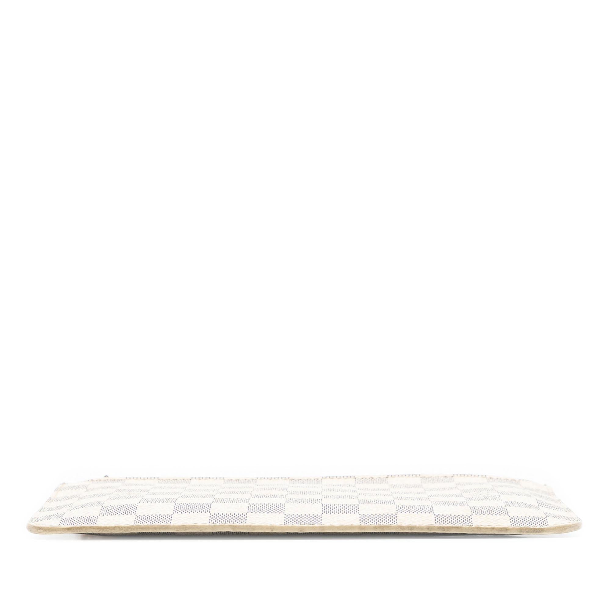 Louis Vuitton Damier Azur Neverfull MM Pouch