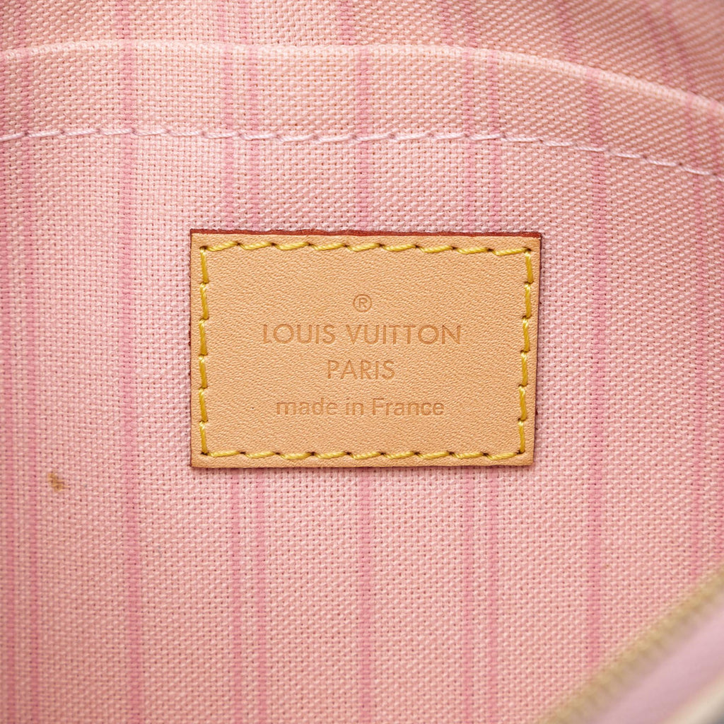 Louis Vuitton Damier Azur Neverfull MM Pouch