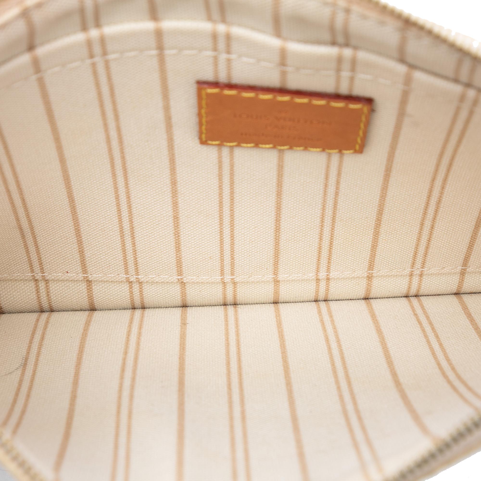 Louis Vuitton Damier Azur Neverfull MM Pouch