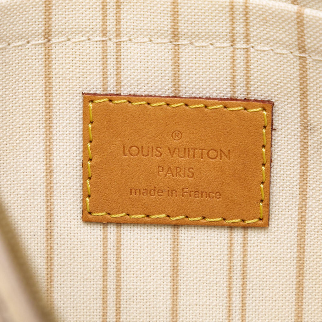 Louis Vuitton Damier Azur Neverfull MM Pouch