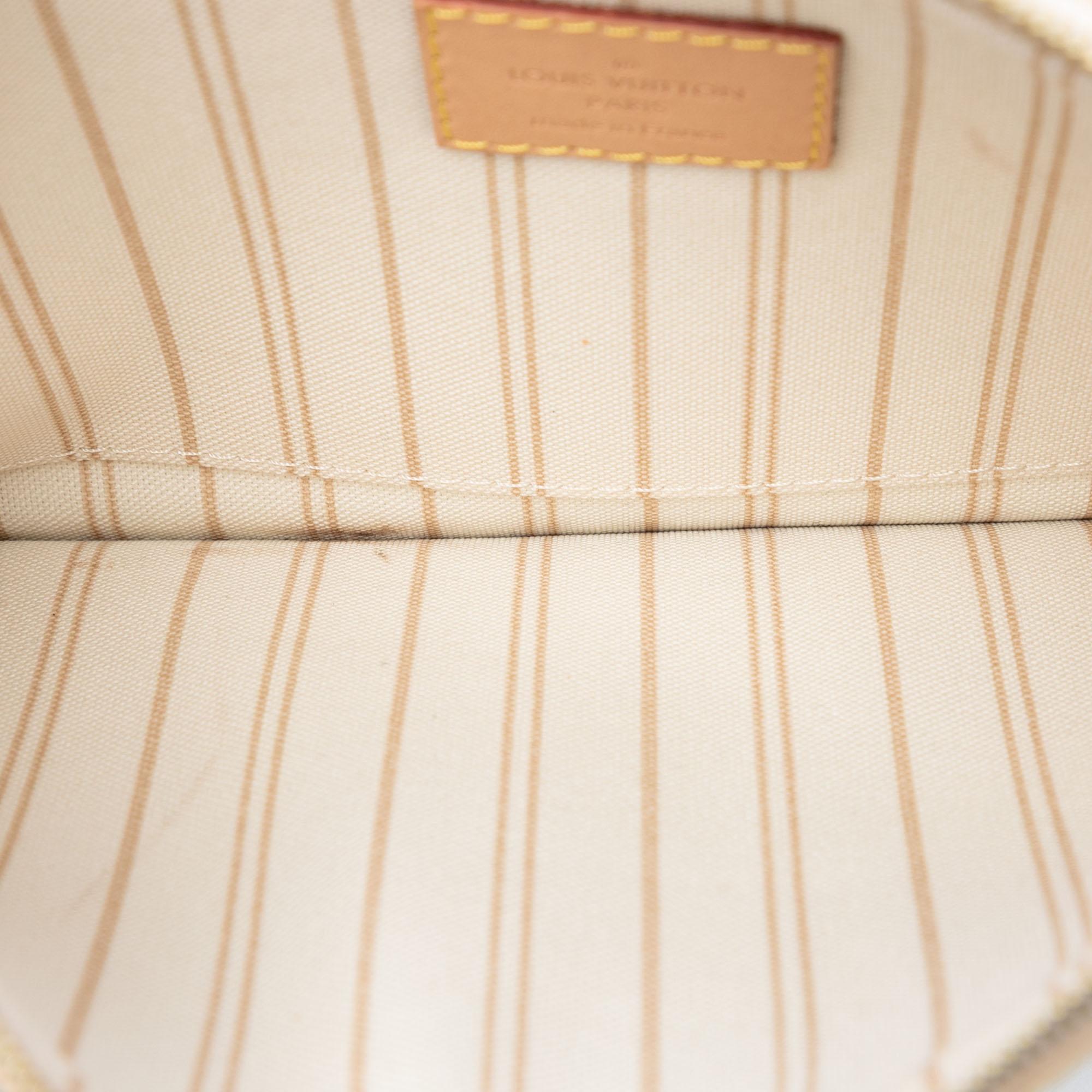 Louis Vuitton Damier Azur Neverfull MM Pouch