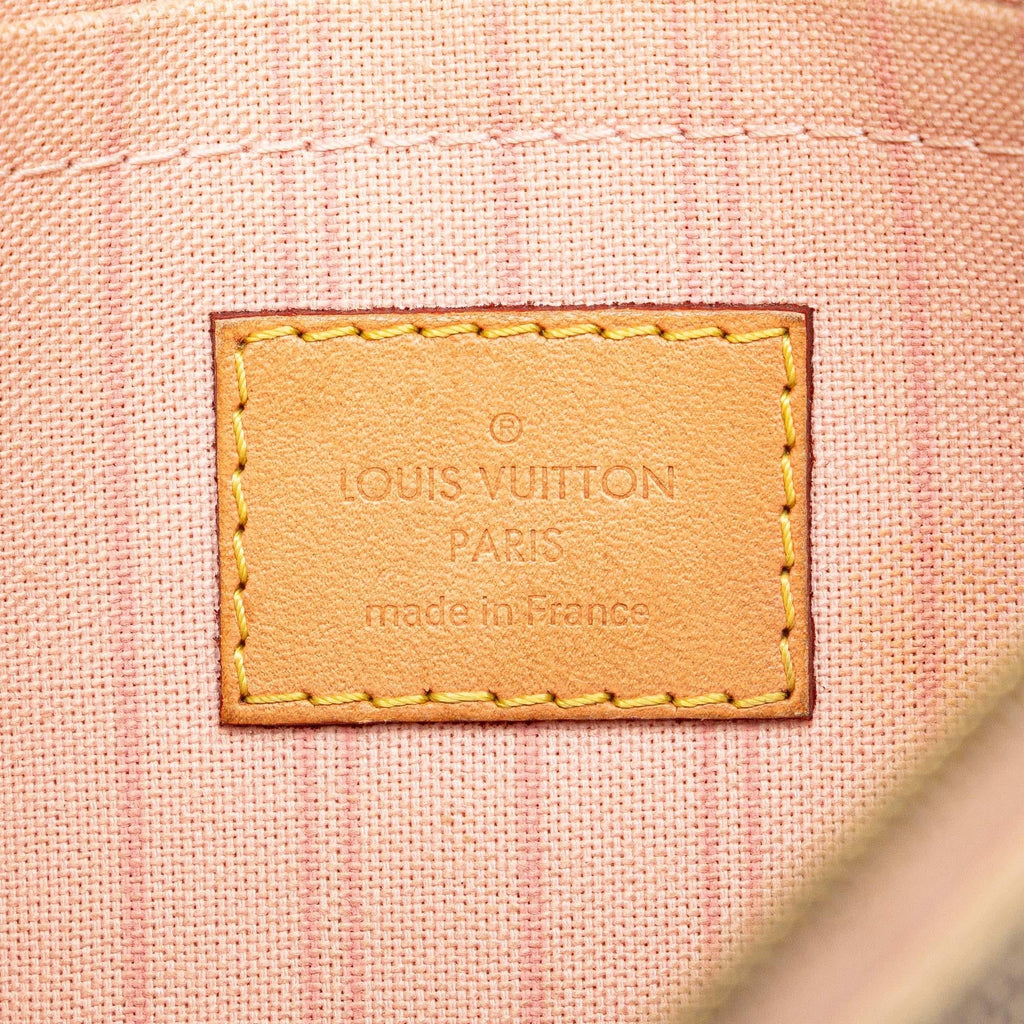 Louis Vuitton Damier Azur Neverfull MM Pouch