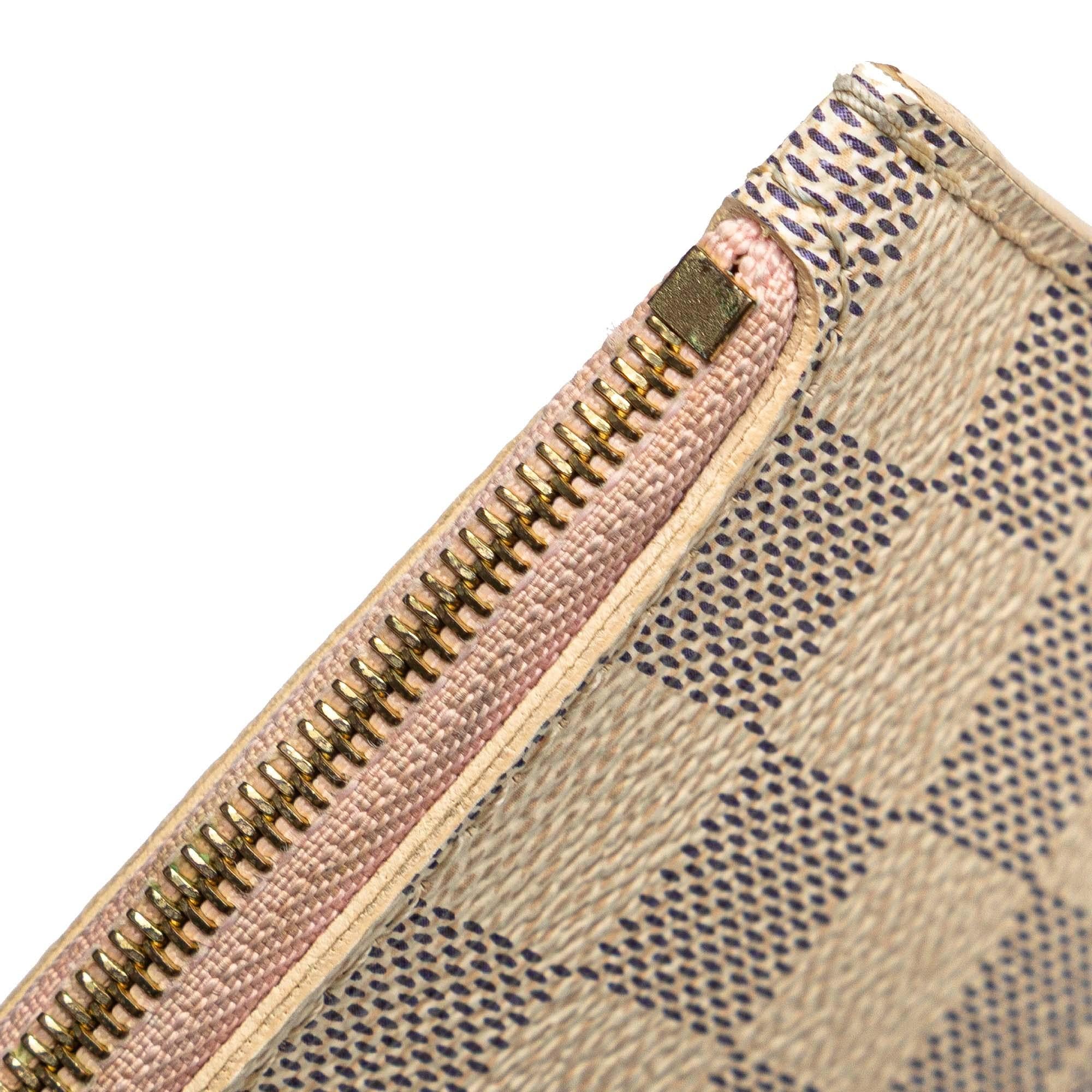 Louis Vuitton Damier Azur Neverfull MM Pouch