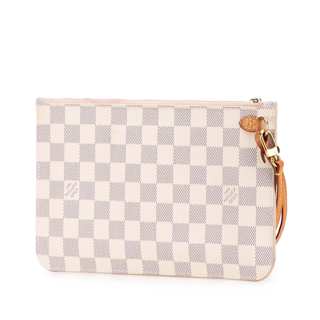 Louis Vuitton Damier Azur Neverfull MM Pouch