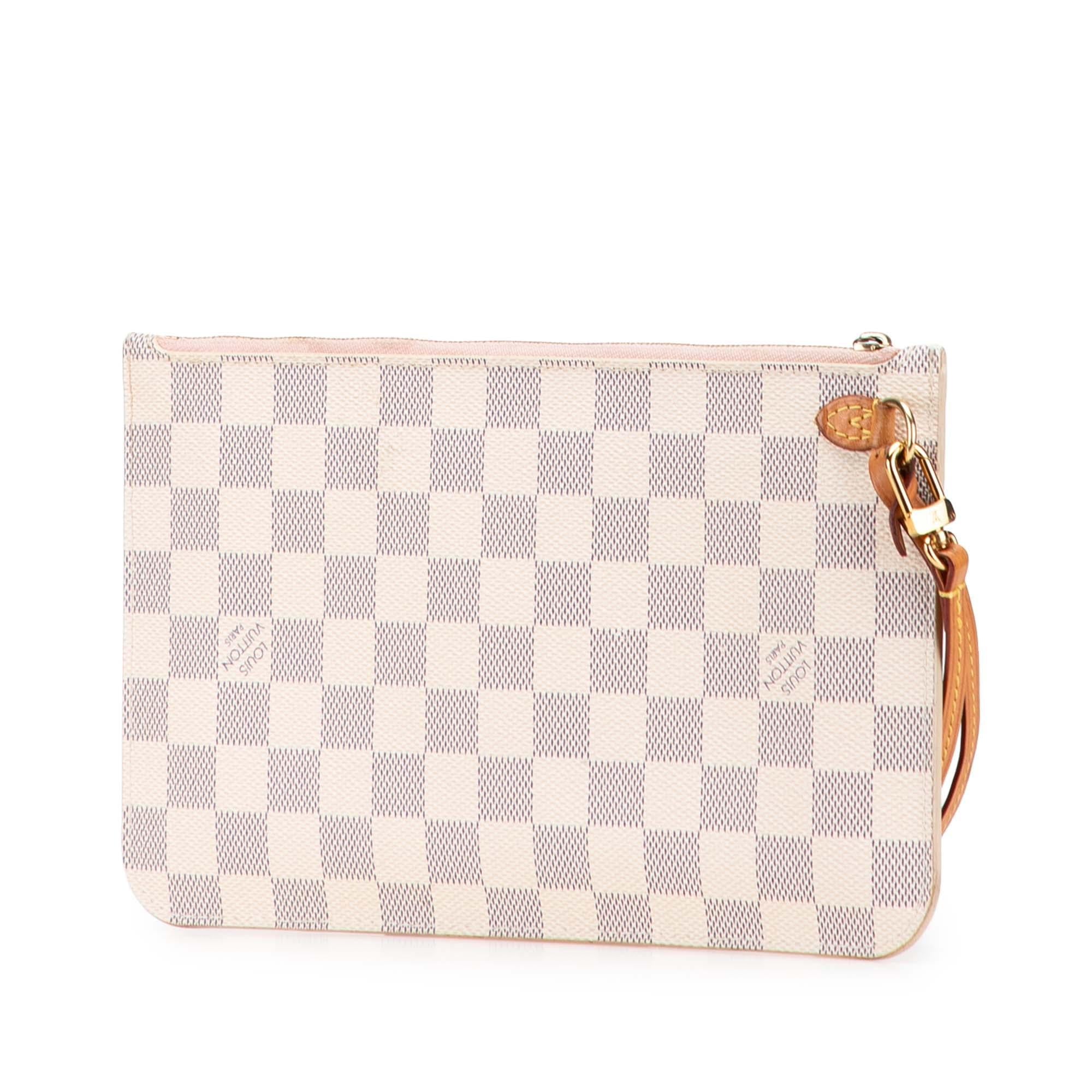 Louis Vuitton Damier Azur Neverfull MM Pouch