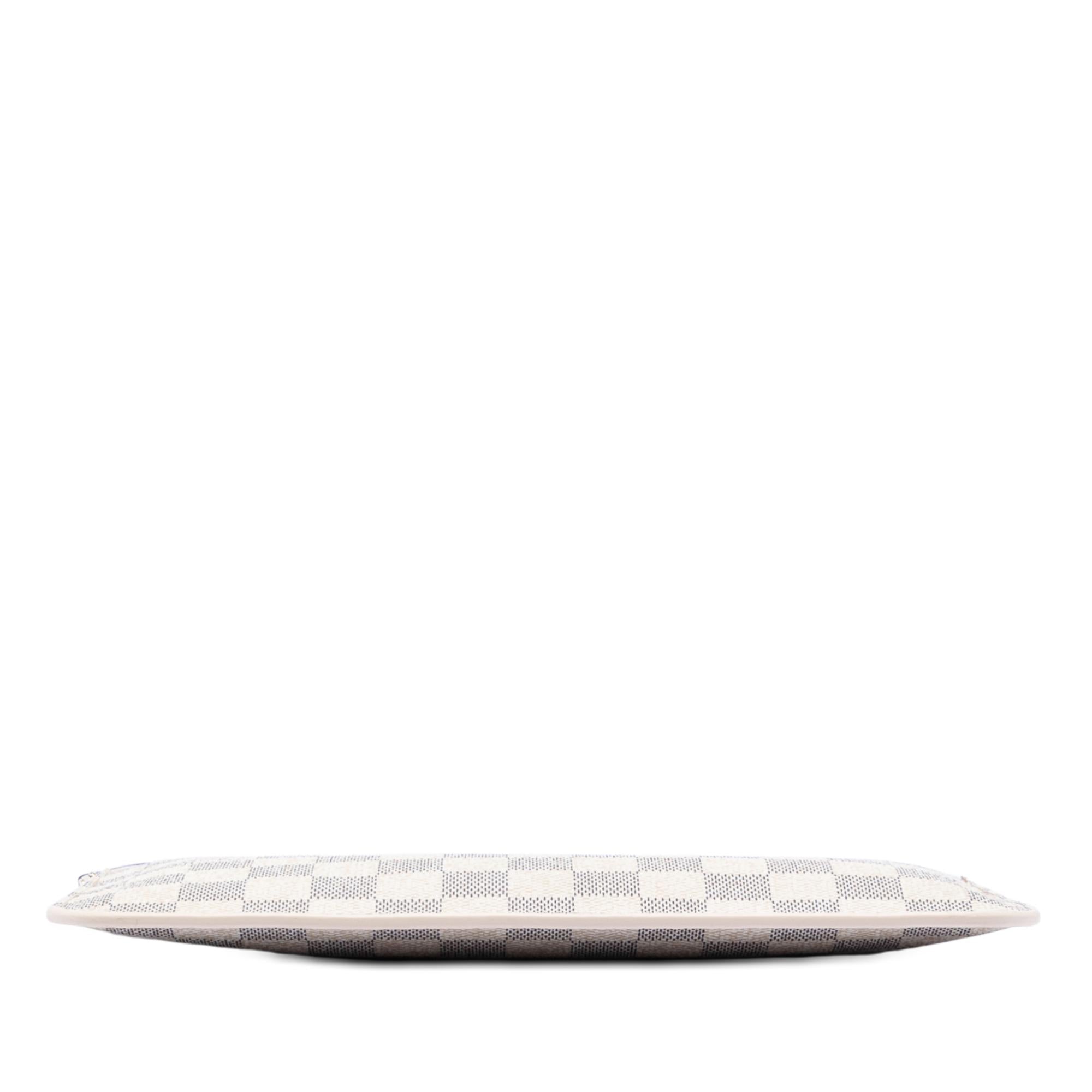 Louis Vuitton Damier Azur Neverfull MM Pouch