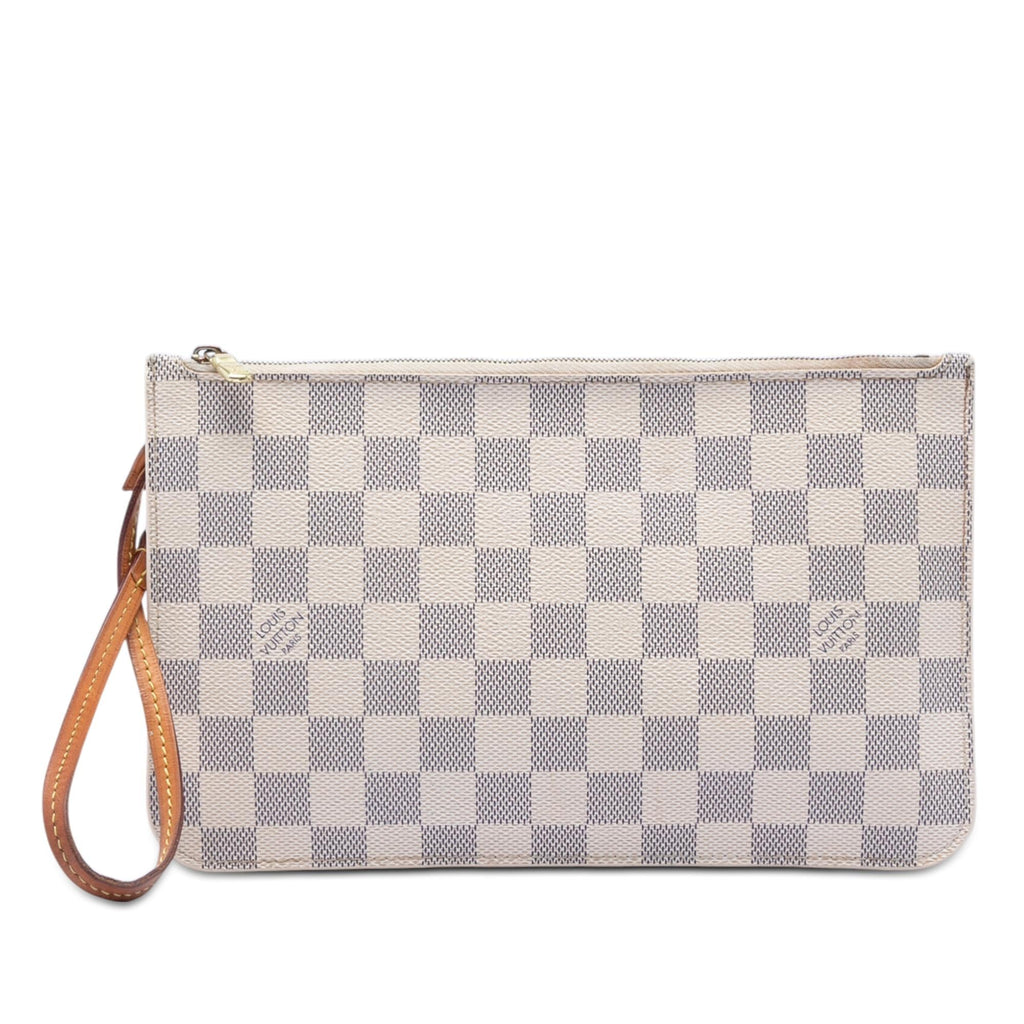 Louis Vuitton Damier Azur Neverfull MM Pouch