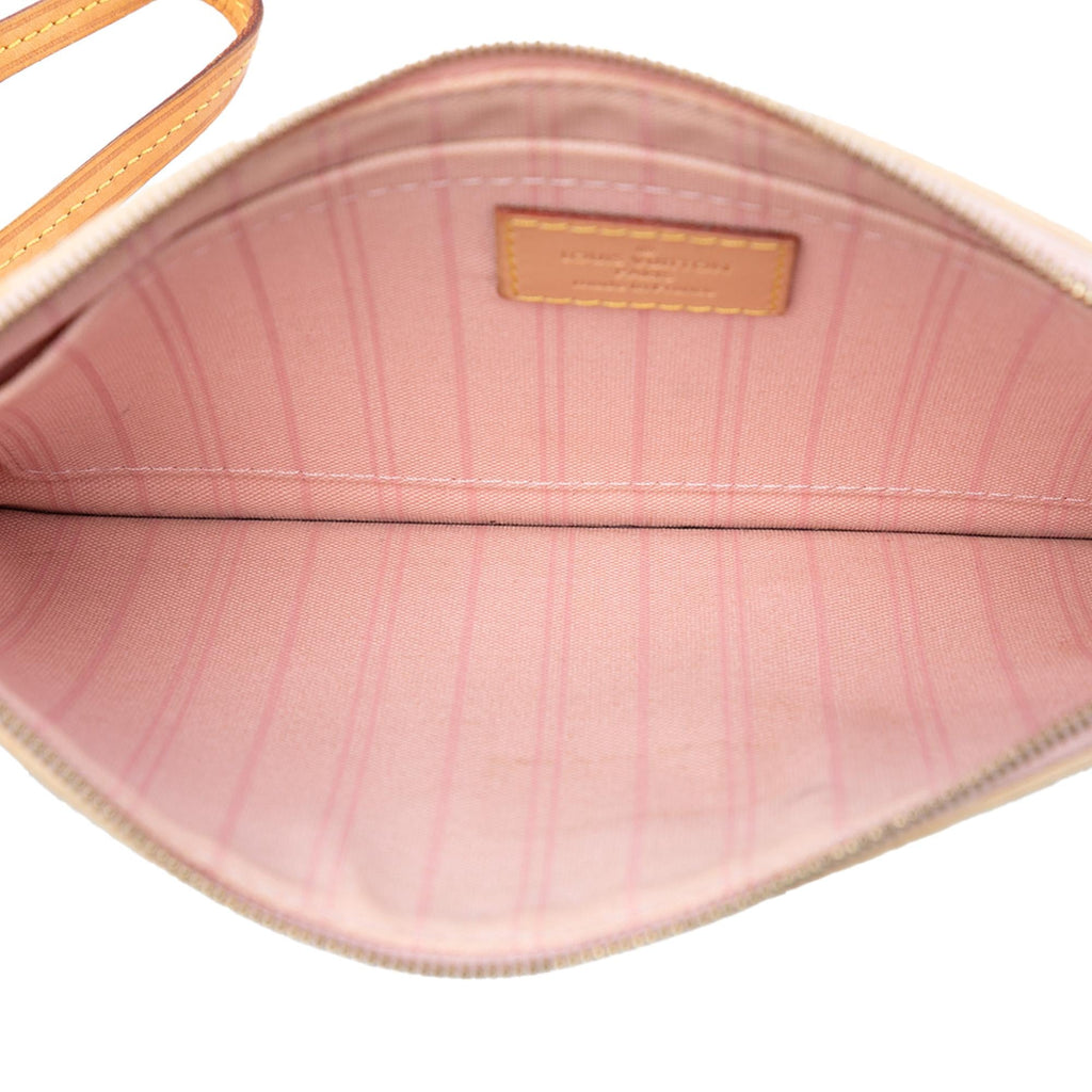 Louis Vuitton Damier Azur Neverfull MM Pouch