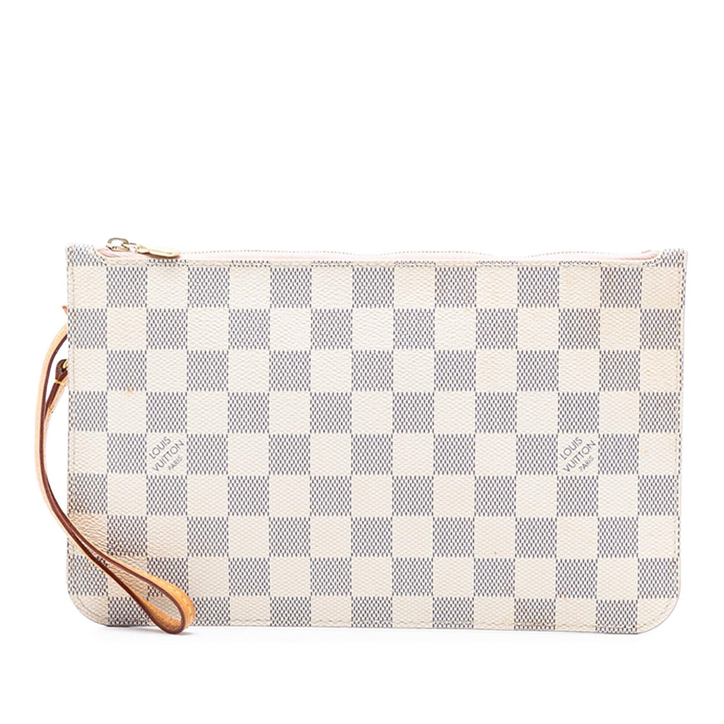Louis Vuitton Damier Azur Neverfull MM Pouch