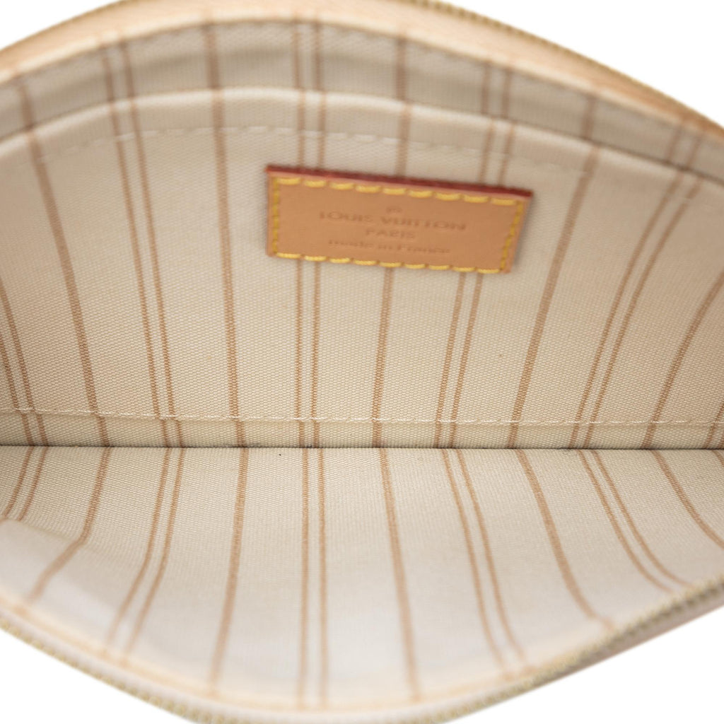 Louis Vuitton Damier Azur Neverfull MM Pouch