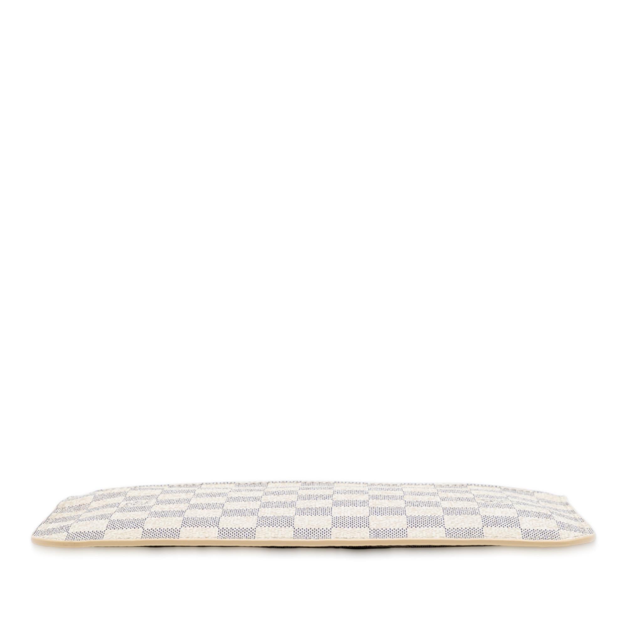 Louis Vuitton Damier Azur Neverfull MM Pouch