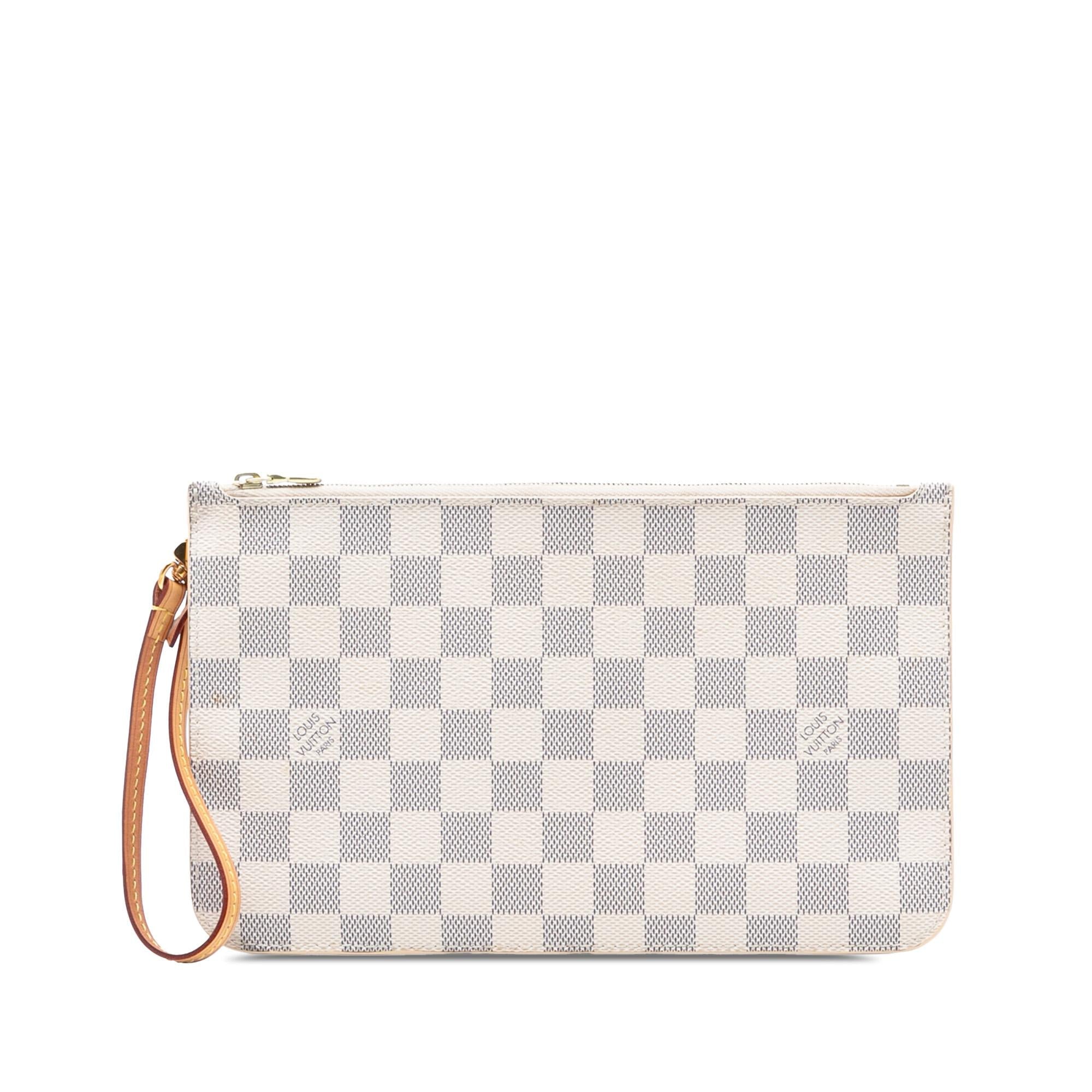 Louis Vuitton Damier Azur Neverfull MM Pouch