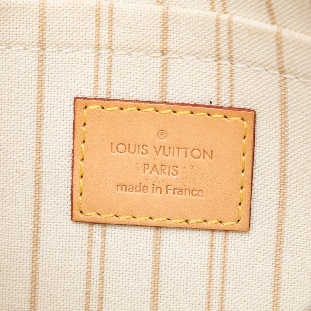 Louis Vuitton Damier Azur Neverfull MM Pouch