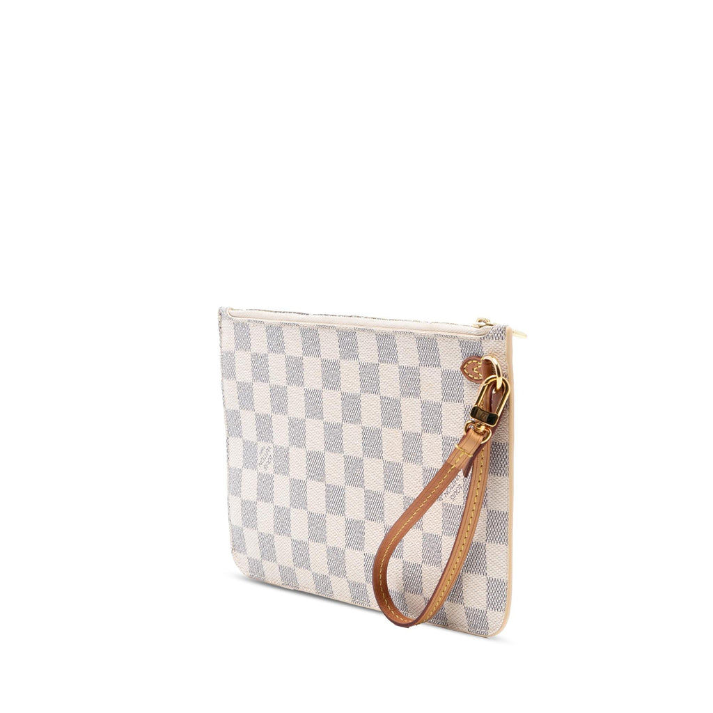 Louis Vuitton Damier Azur Neverfull MM Pouch