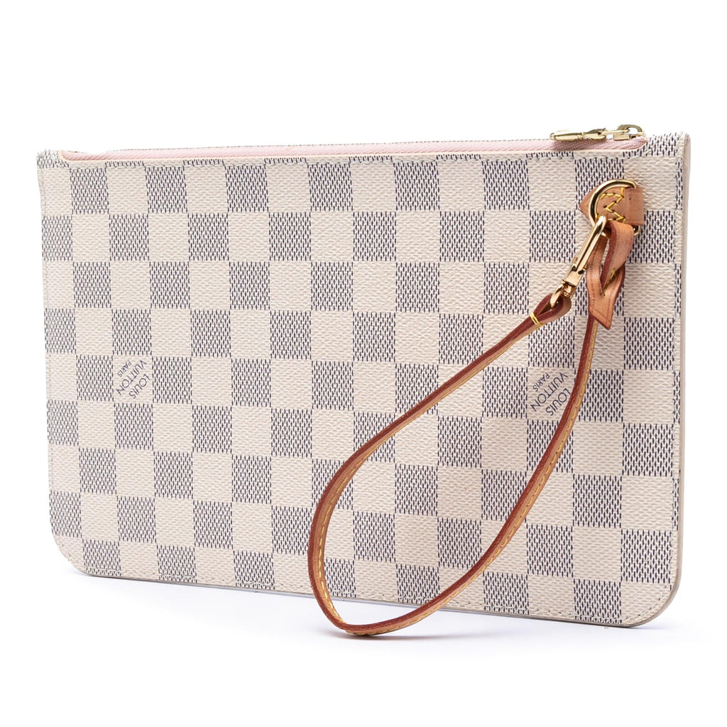 Louis Vuitton Damier Azur Neverfull MM Pouch