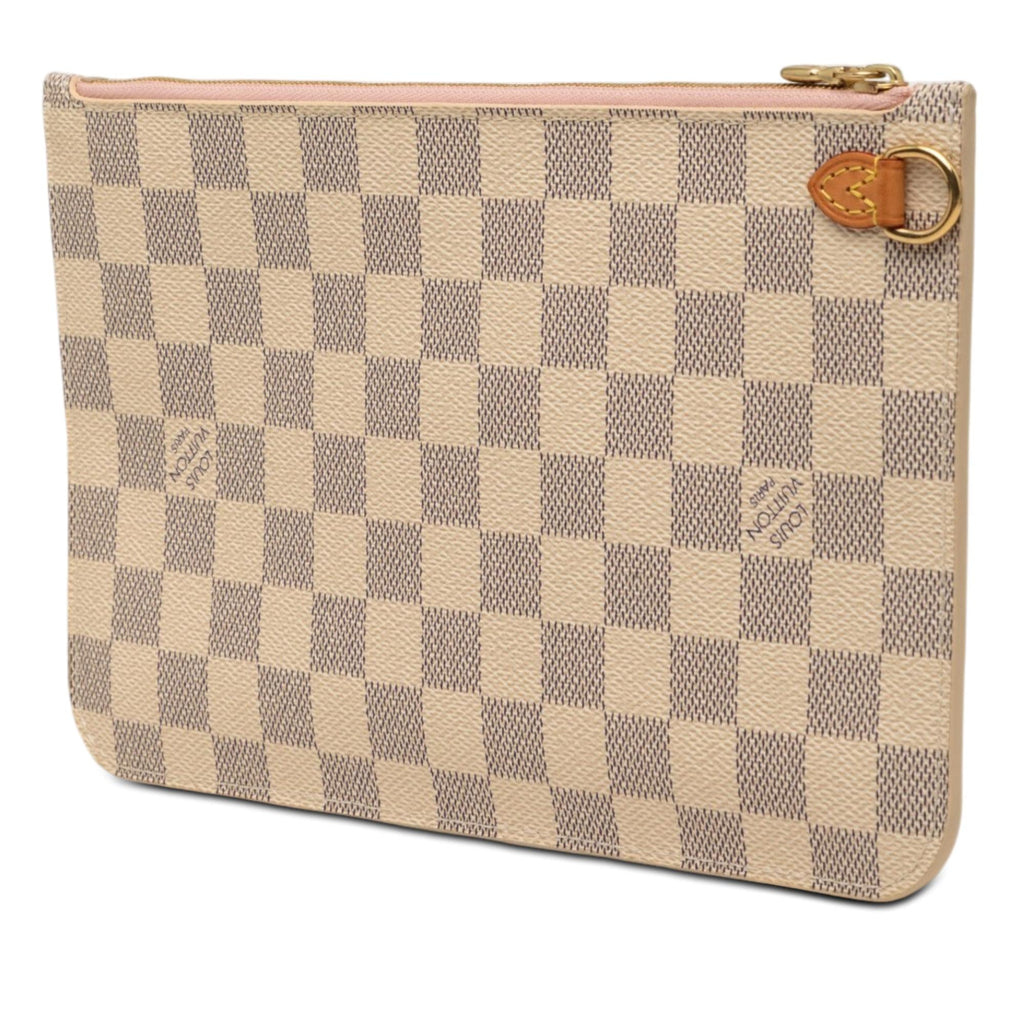 Louis Vuitton Damier Azur Neverfull MM Pouch
